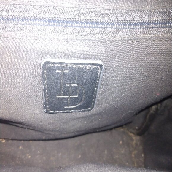 Like Dreams Fabric Weaved Black Tassel Back Pack pre-owned - Picture 2 of 6